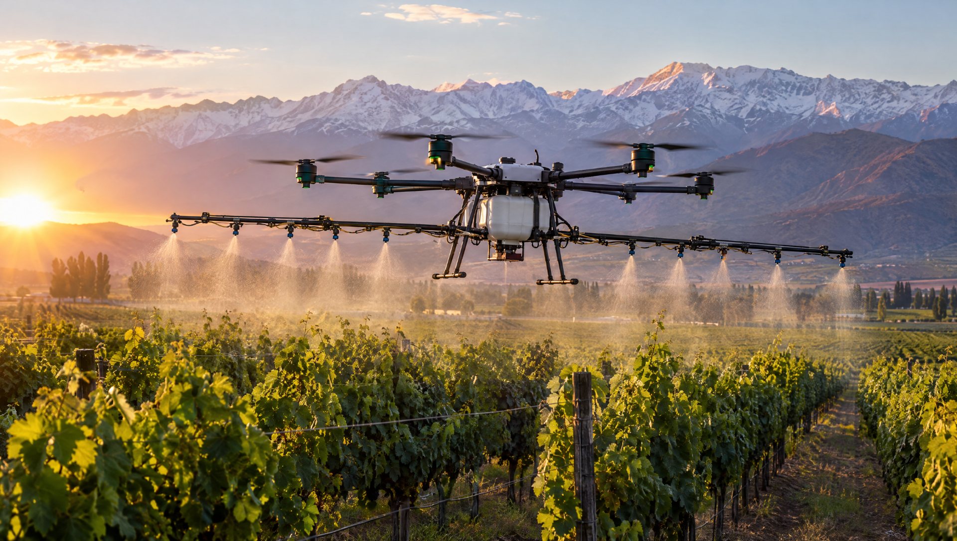 Spraying & monitoring